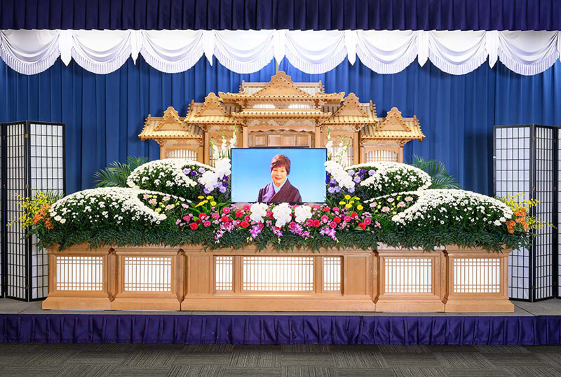 メモリアルホール菩提樹 蛇田館祭壇
