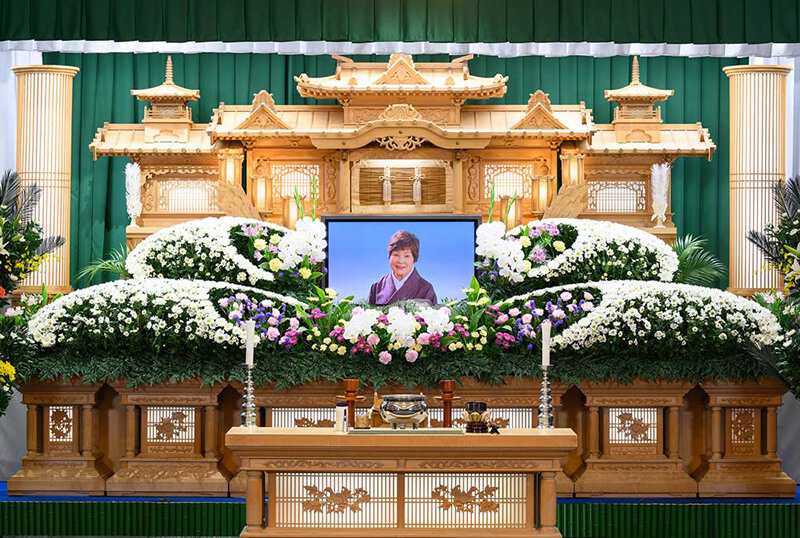 メモリアルホール菩提樹 石巻館祭壇
