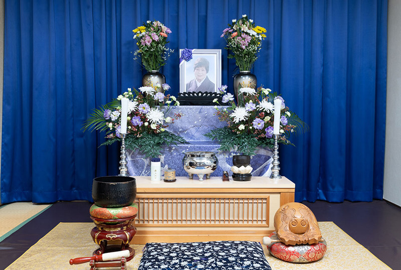 メモリアルホール菩提樹 渡波館祭壇