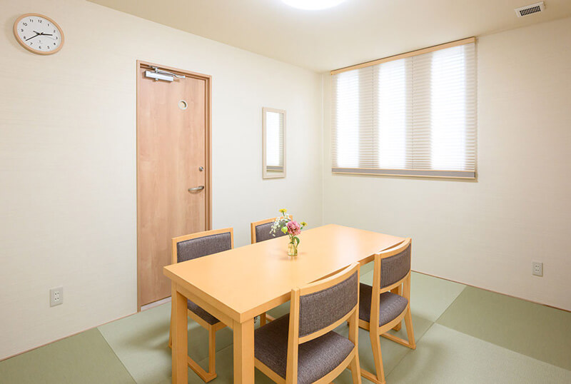 家族葬の菩提樹 蛇田親族控室