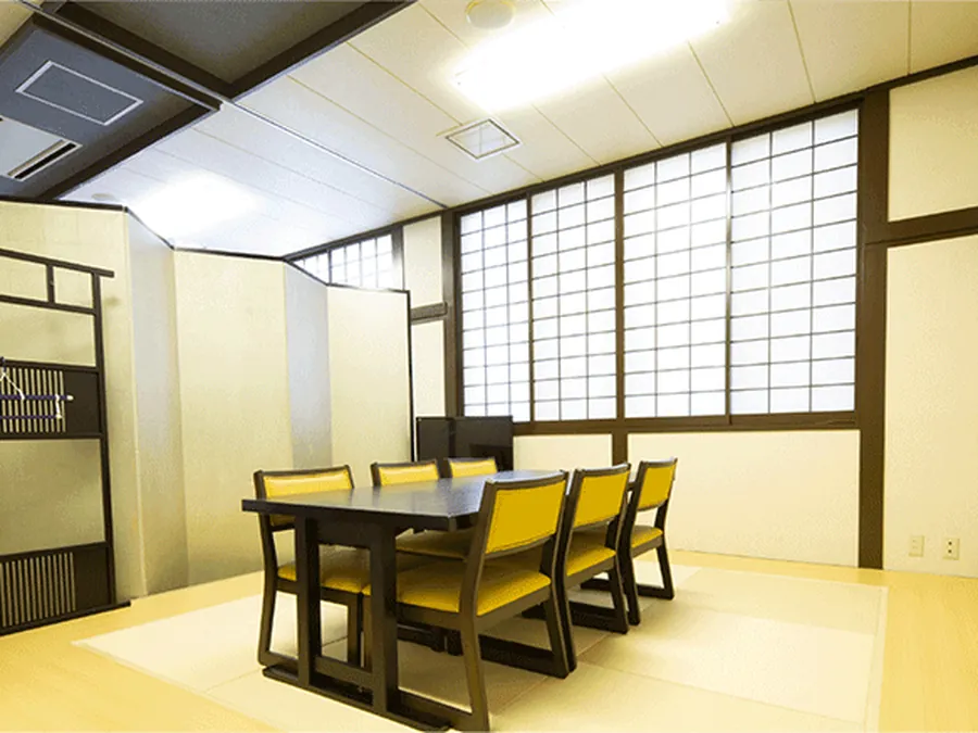 菊屋ホール本店控え室